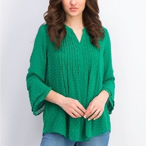 Charter Club Emerald Green Blouse